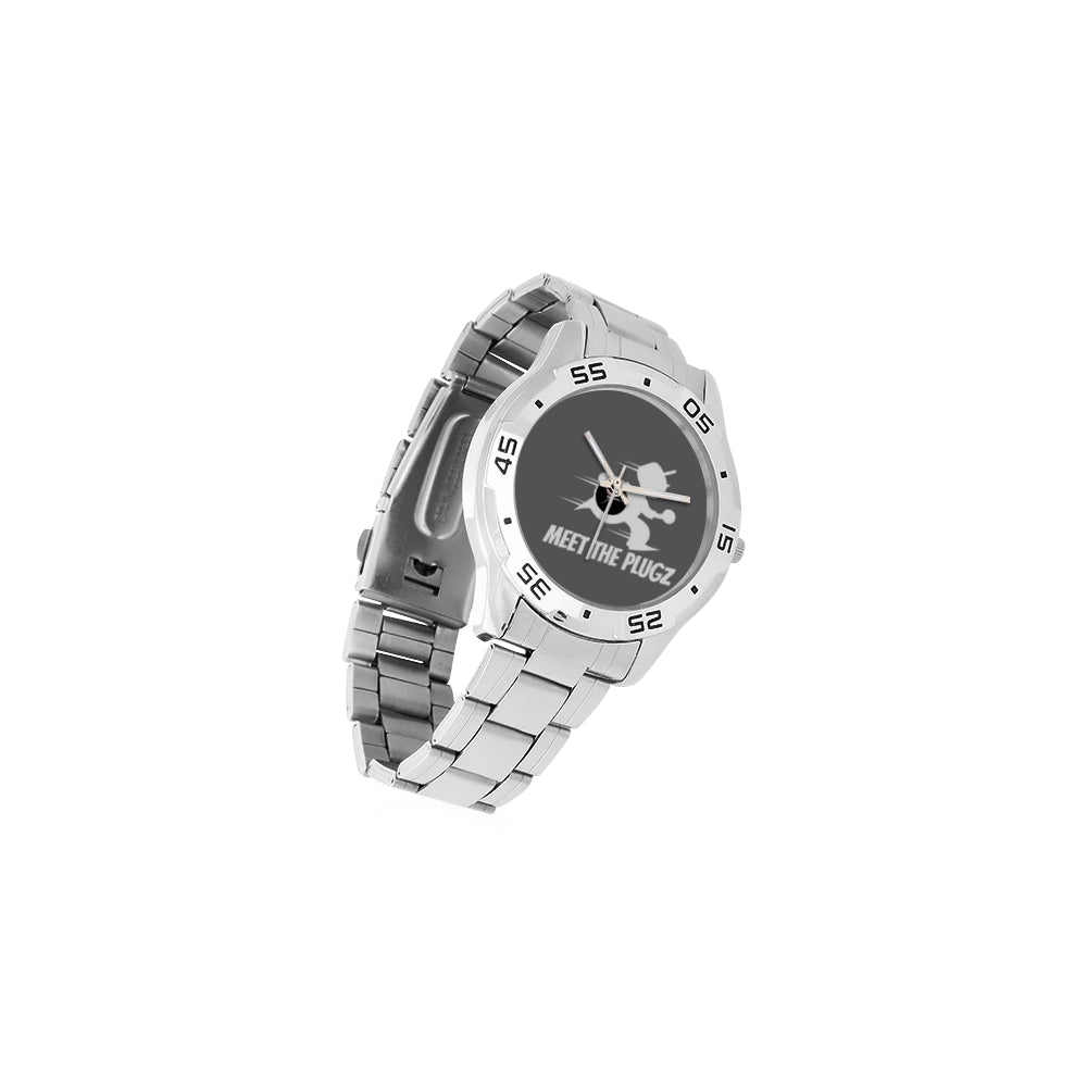MTP Clockin' Men's Stainless Steel Analog Watch
