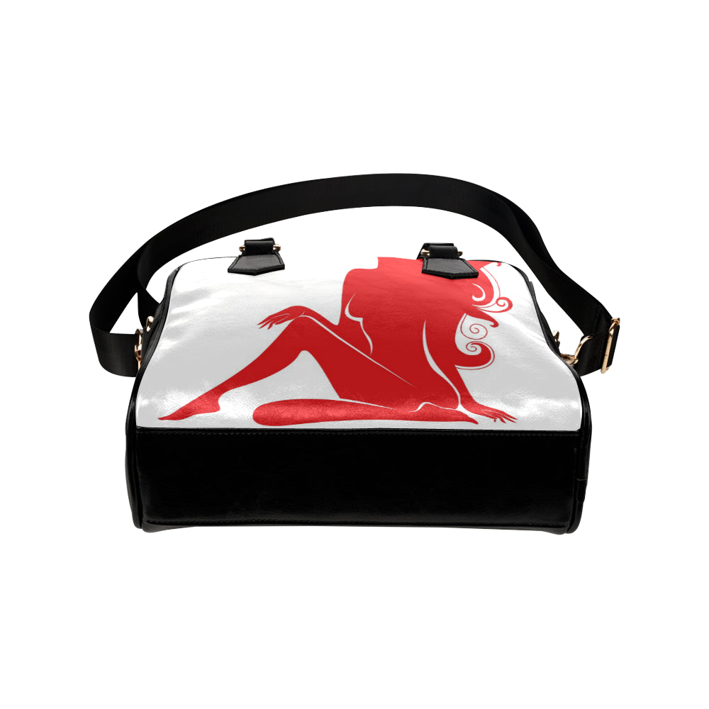 ccd blk/wht/red Shoulder Handbag