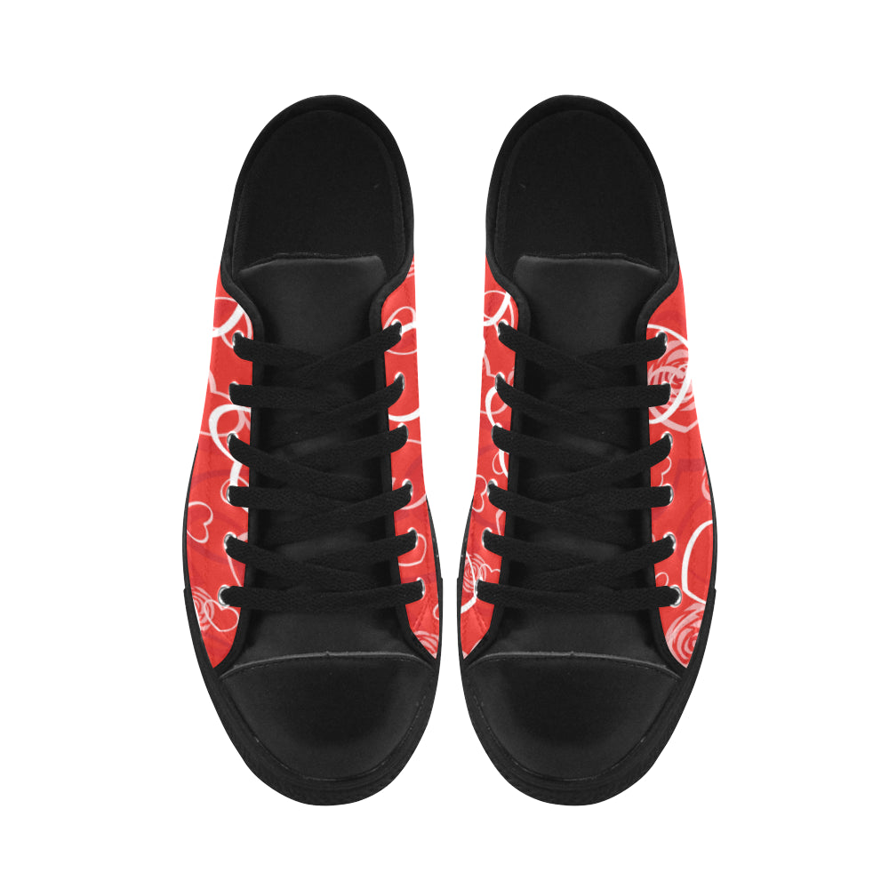 CCD Low Cut Chuck Ladies Shoes(ALL LOVE Edition) Aquila Microfiber Leather Women's Shoes (Model 028)