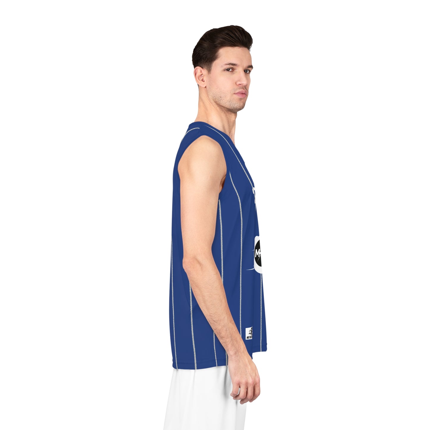 MTP Ball Out Customizable Basketball Jersey-Pinstripes