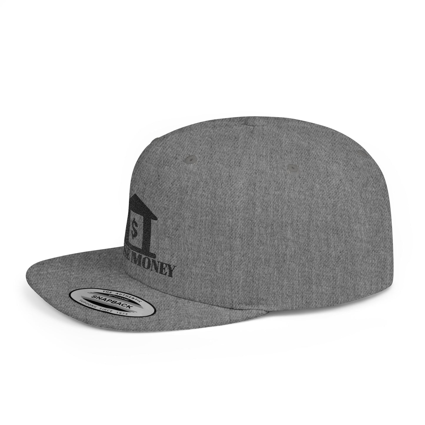 House Money Flat Bill Snapback Hat