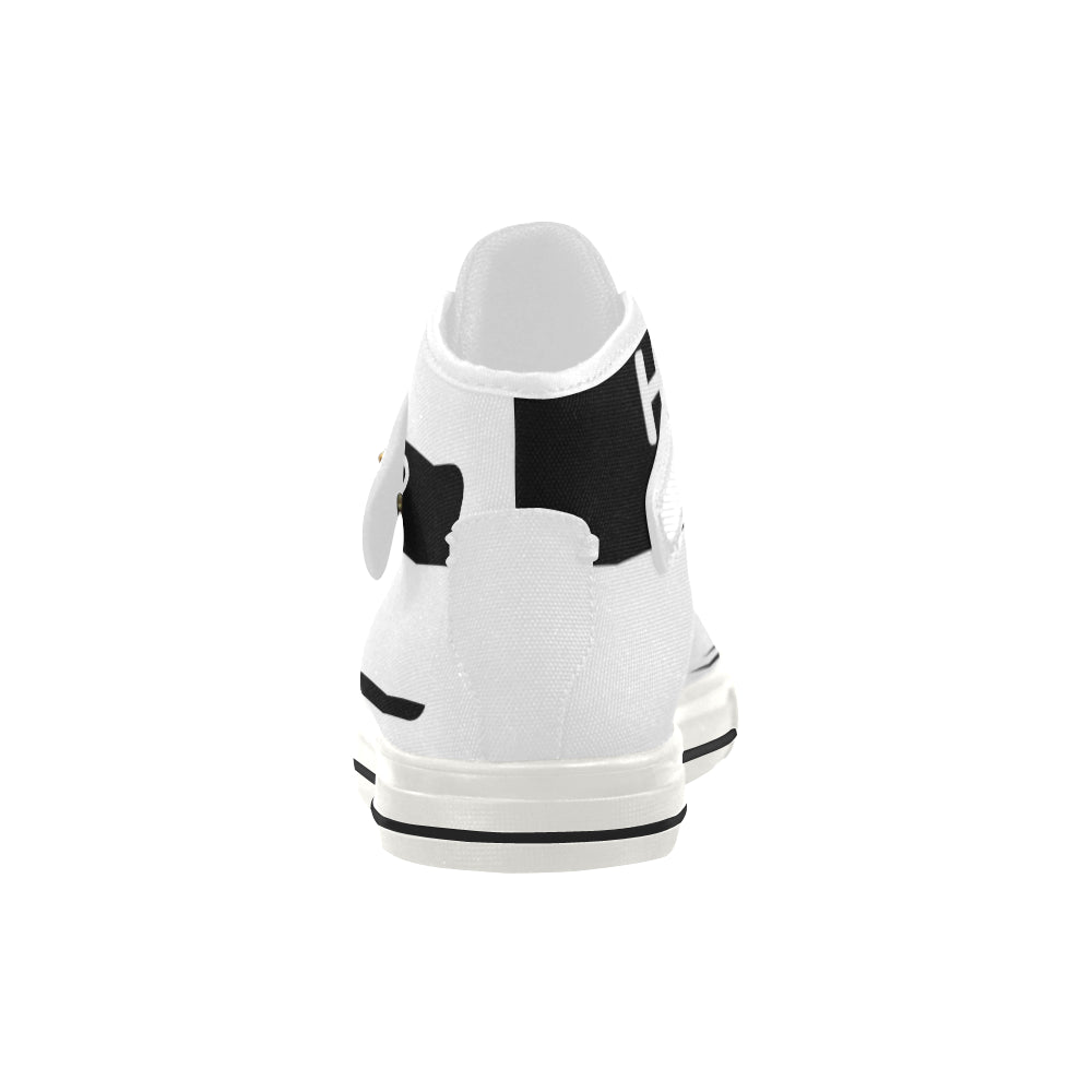 my name is mtp strapped chucks white Aquila Strap Men's Shoes
