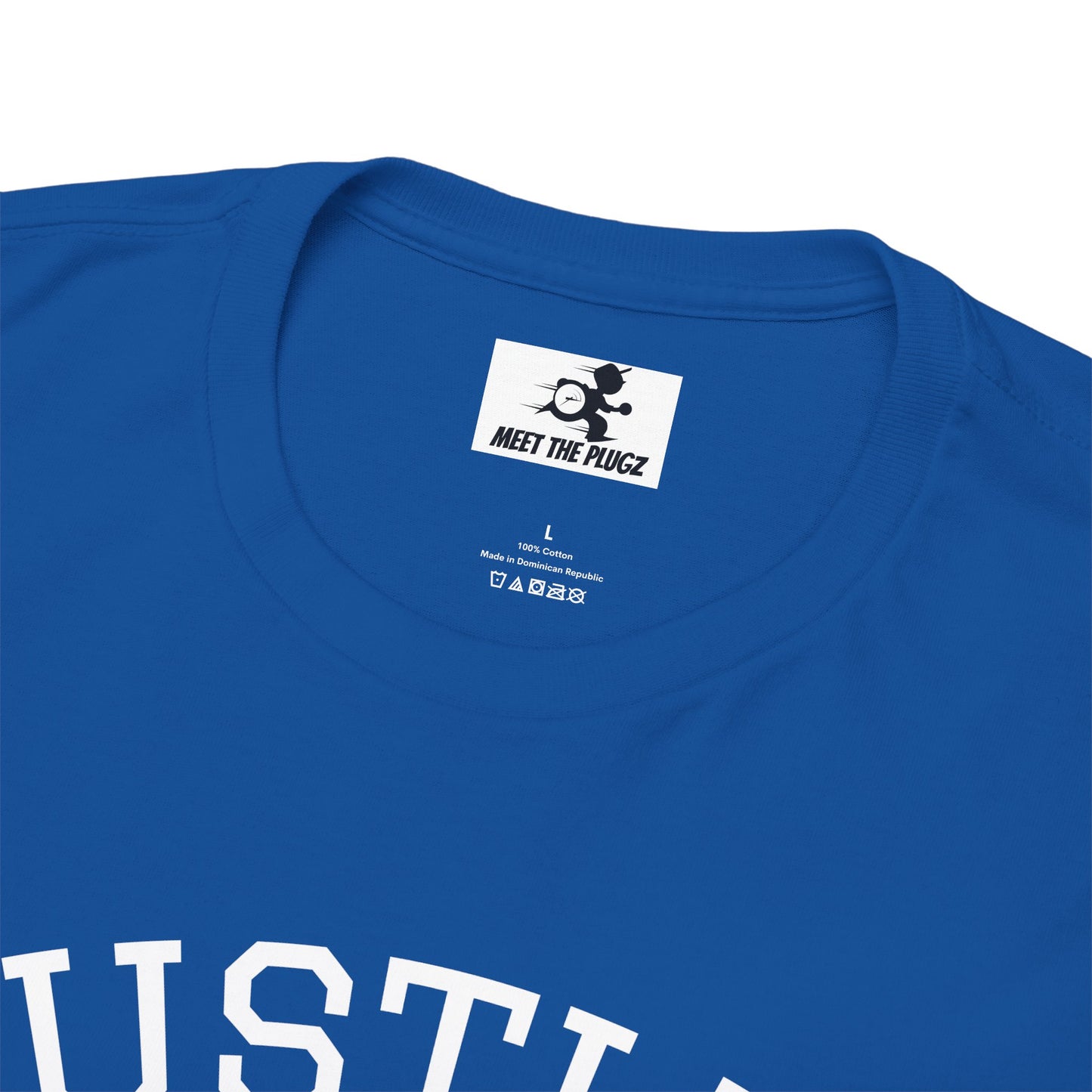"Born Hustler" Unisex Heavy Cotton Graphic Tee