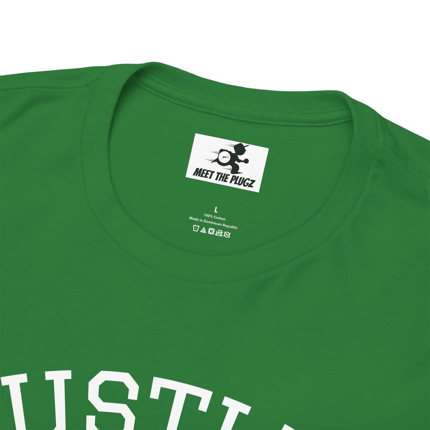 "Born Hustler" Unisex Heavy Cotton Graphic Tee