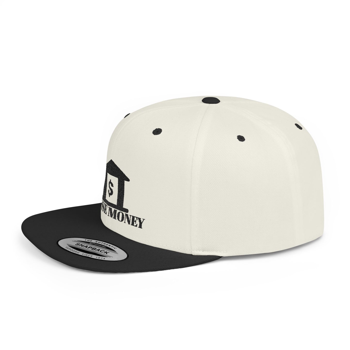 House Money Flat Bill Snapback Hat