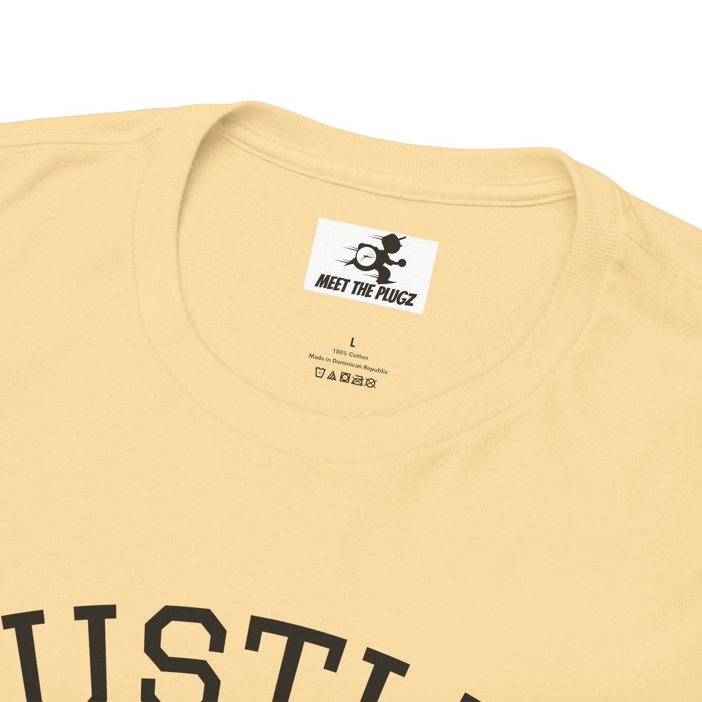 "Born Hustler" Unisex Heavy Cotton Graphic Tee