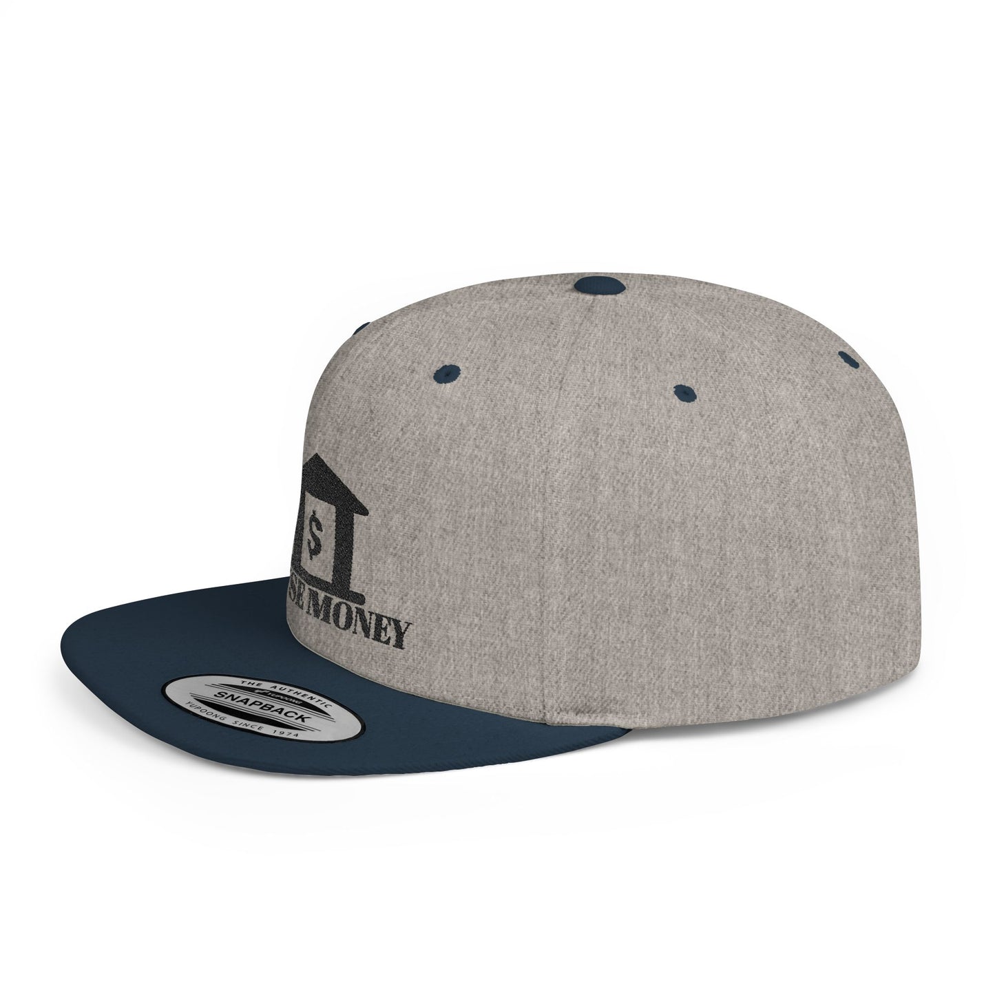 House Money Flat Bill Snapback Hat