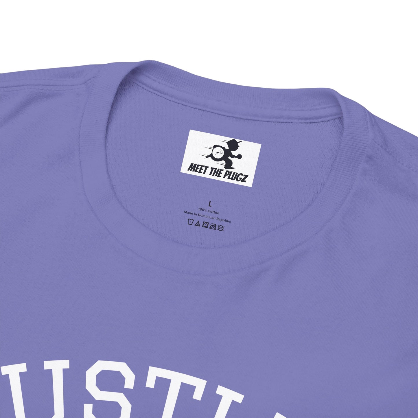 "Born Hustler" Unisex Heavy Cotton Graphic Tee