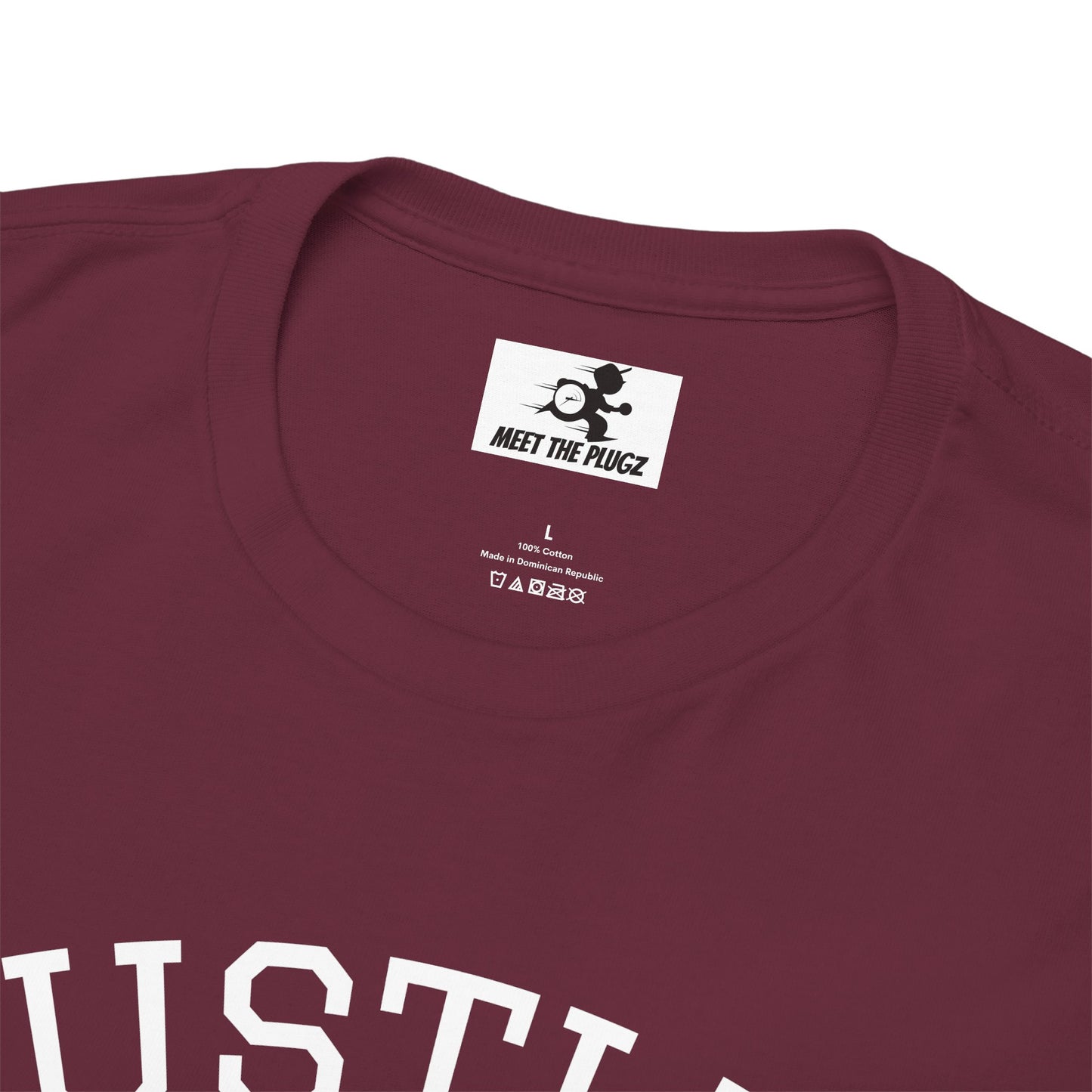 "Born Hustler" Unisex Heavy Cotton Graphic Tee