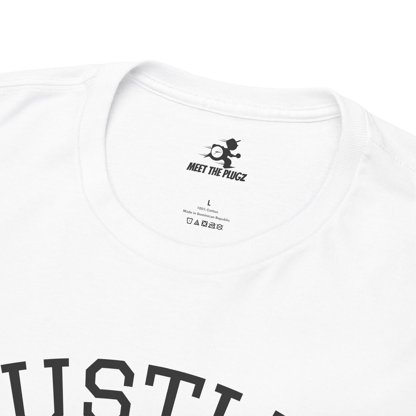 "Born Hustler" Unisex Heavy Cotton Graphic Tee