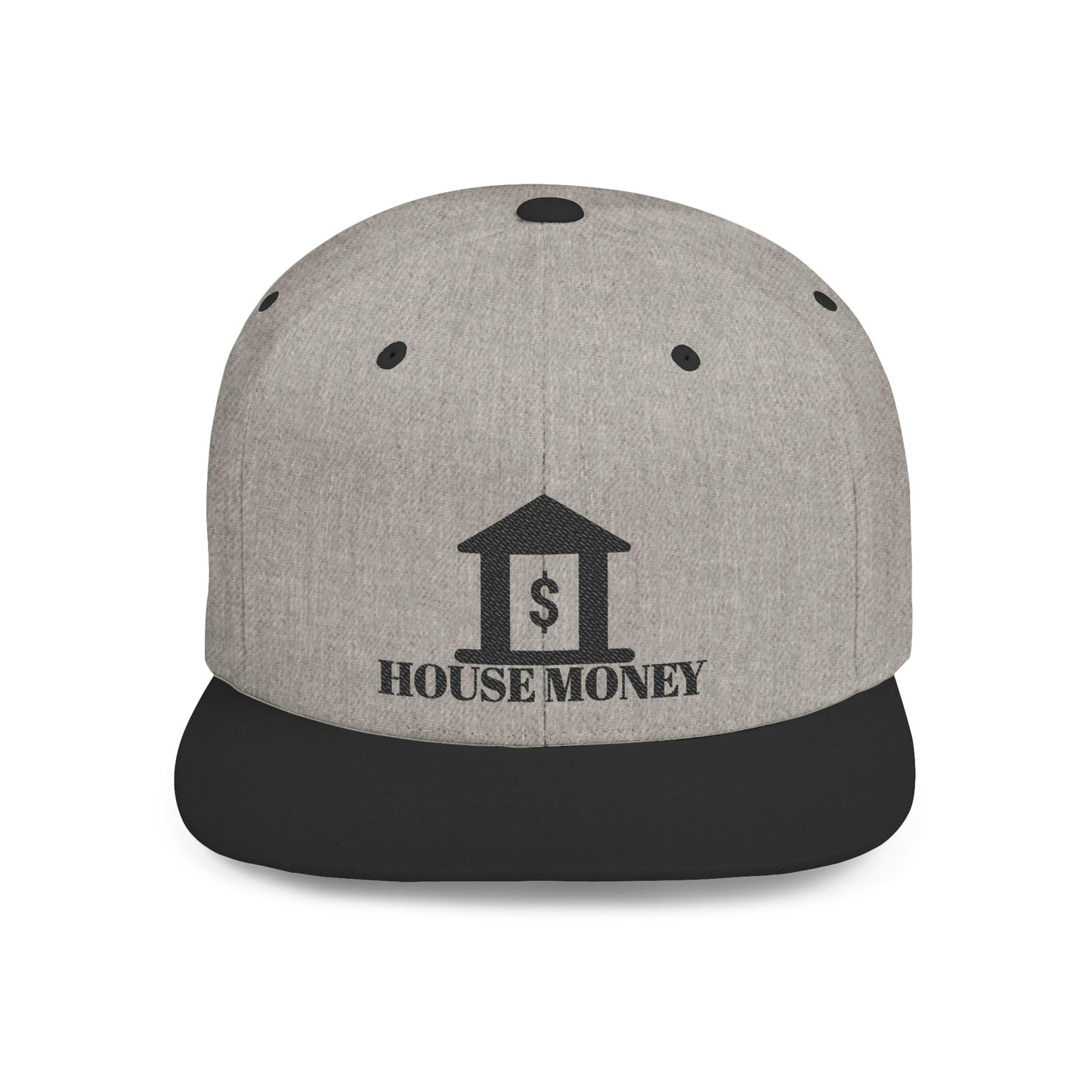 House Money Flat Bill Snapback Hat