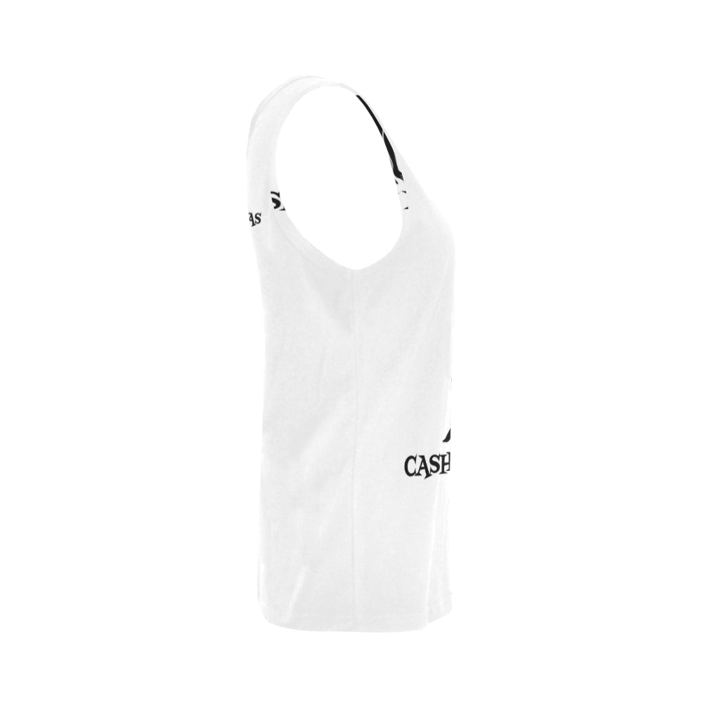 DIVAS TANK TOP-WHT All Over Print Tank Top for Women