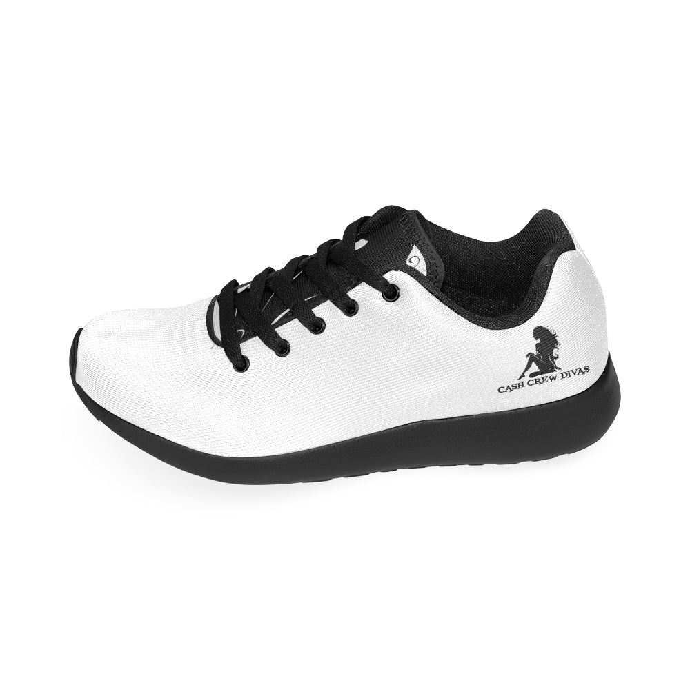 CCD DIVAS LIGHT GRIND WOMENS SHOES BLACK/WHT Women’s Running Shoes (Model 020)