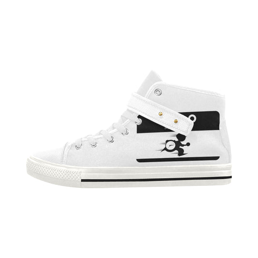 my name is mtp strapped chucks white Aquila Strap Men's Shoes