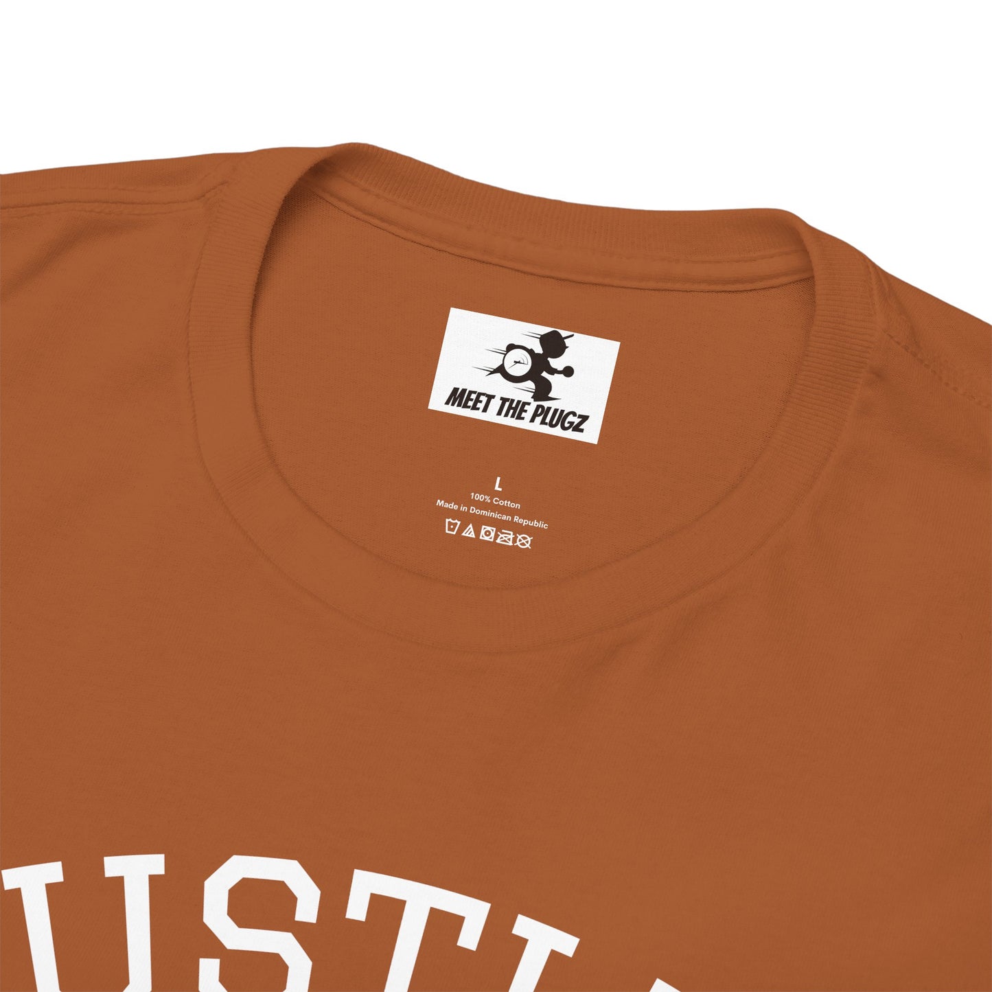 "Born Hustler" Unisex Heavy Cotton Graphic Tee