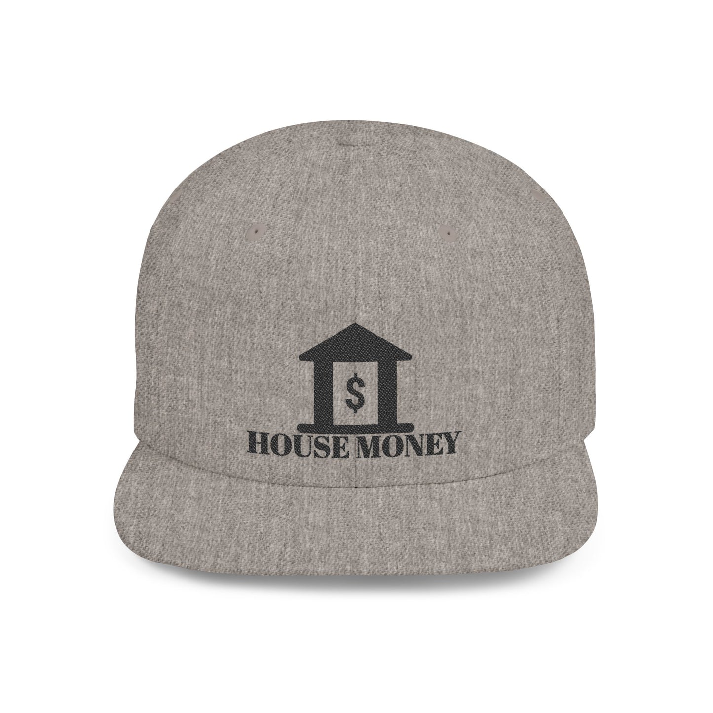 House Money Flat Bill Snapback Hat