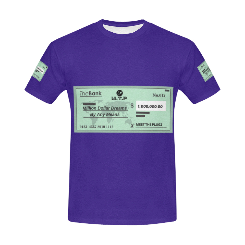 MTP Cut The Check All Over Print T-shirt