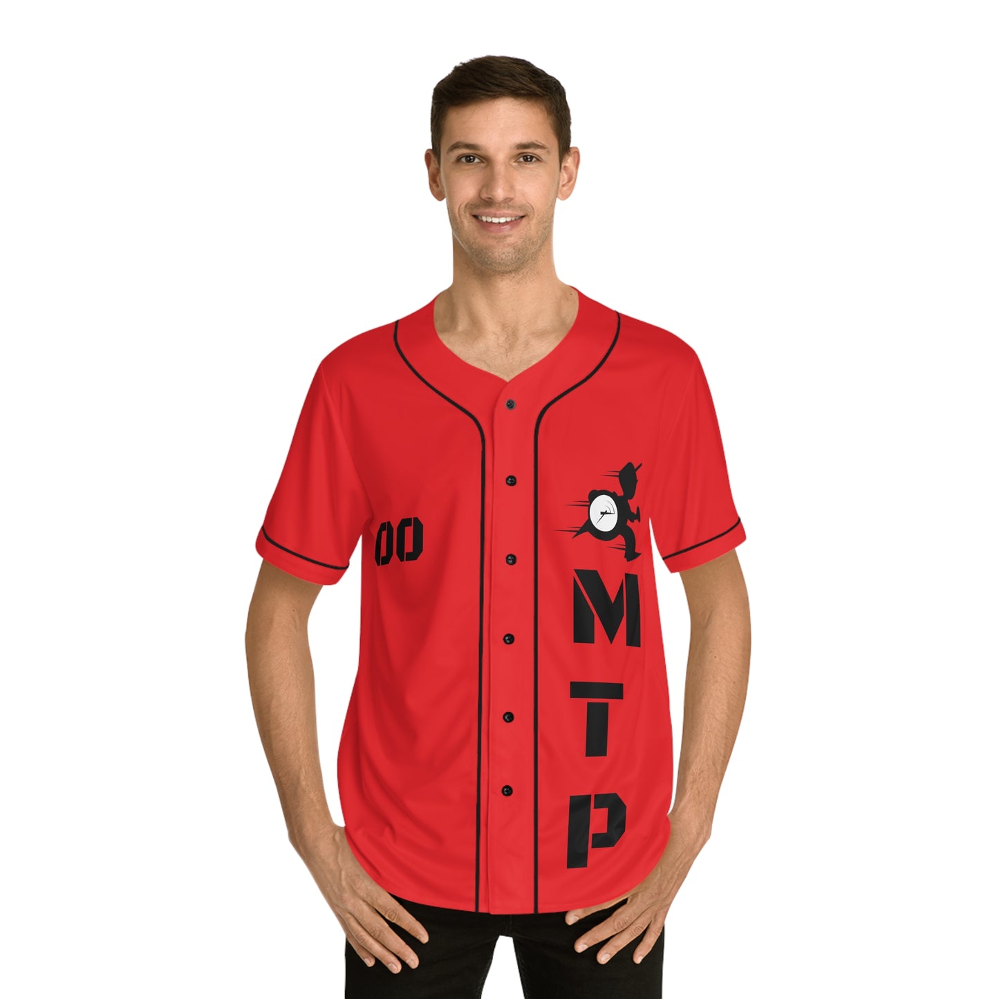 MTP Team Hustle Men's Baseball Jersey