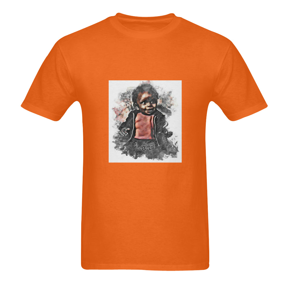 LIFE_AINT_EASY[1] Men's T-Shirt in USA Size (Two Sides Printing)