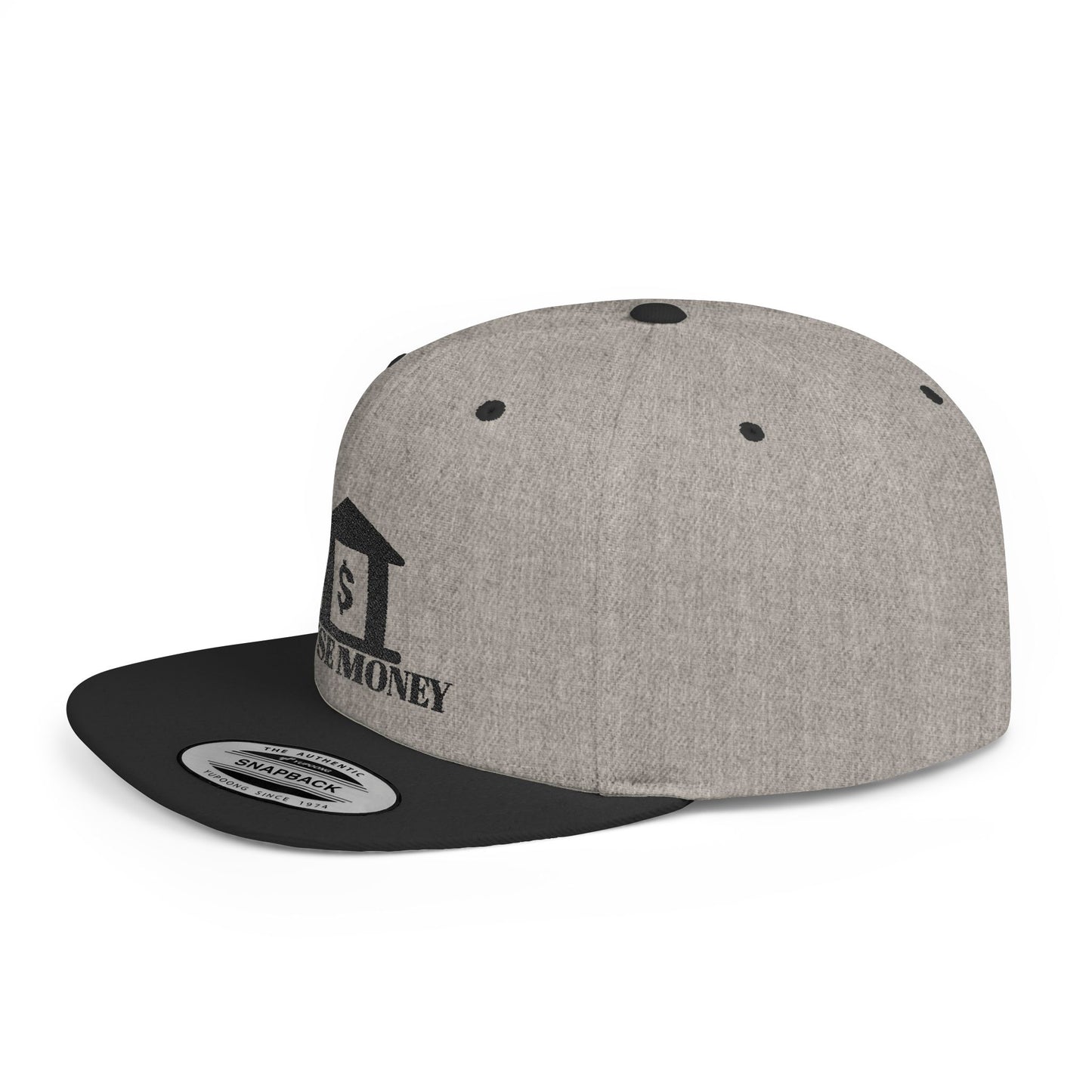 House Money Flat Bill Snapback Hat