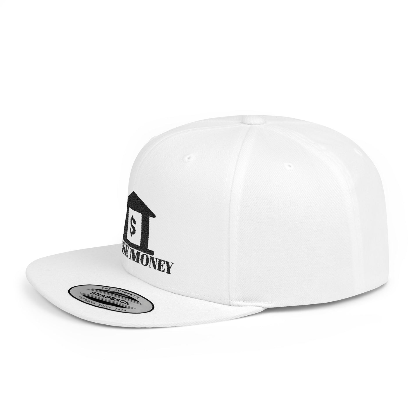 House Money Flat Bill Snapback Hat