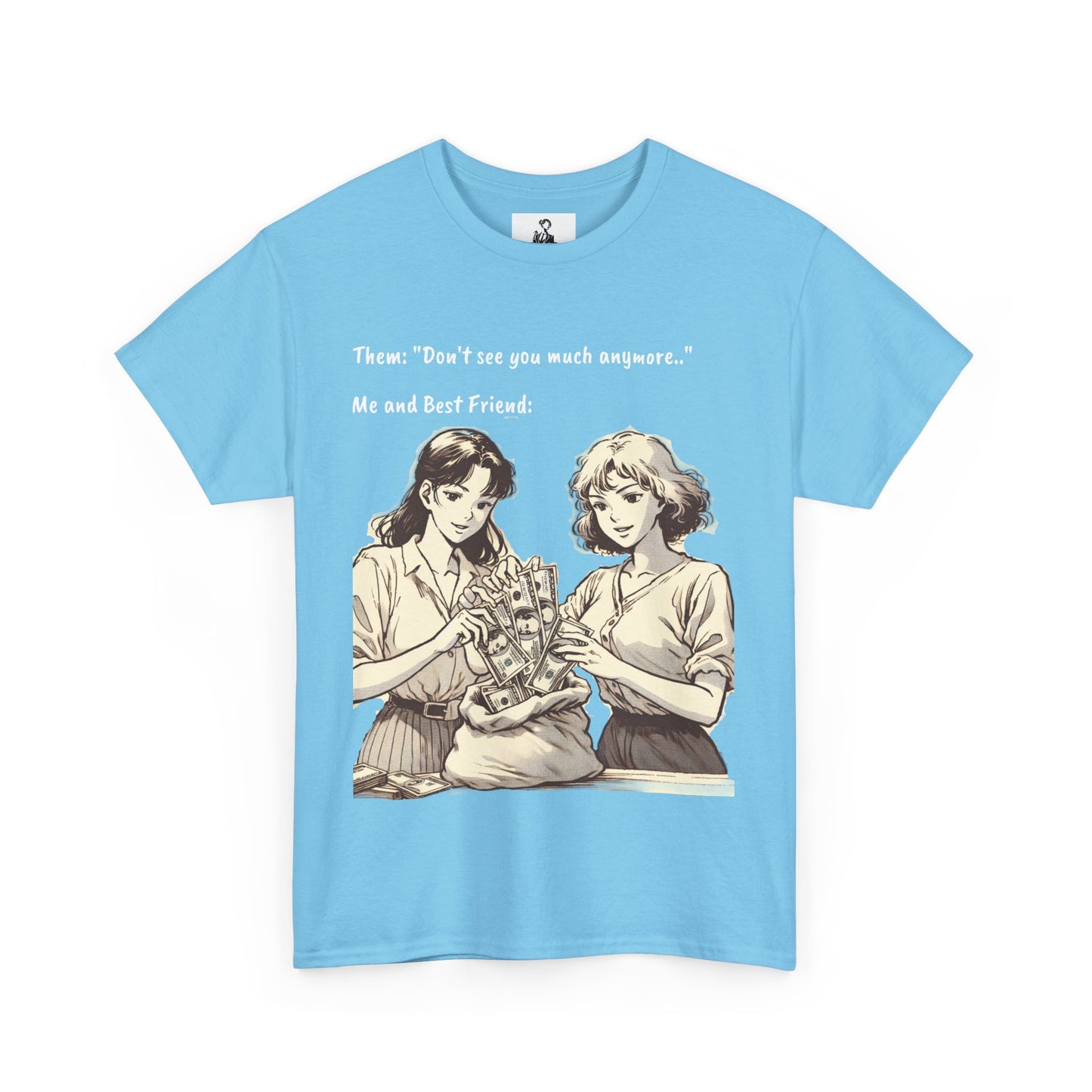 BossChik "Best Friends Win"  Cotton Tee -