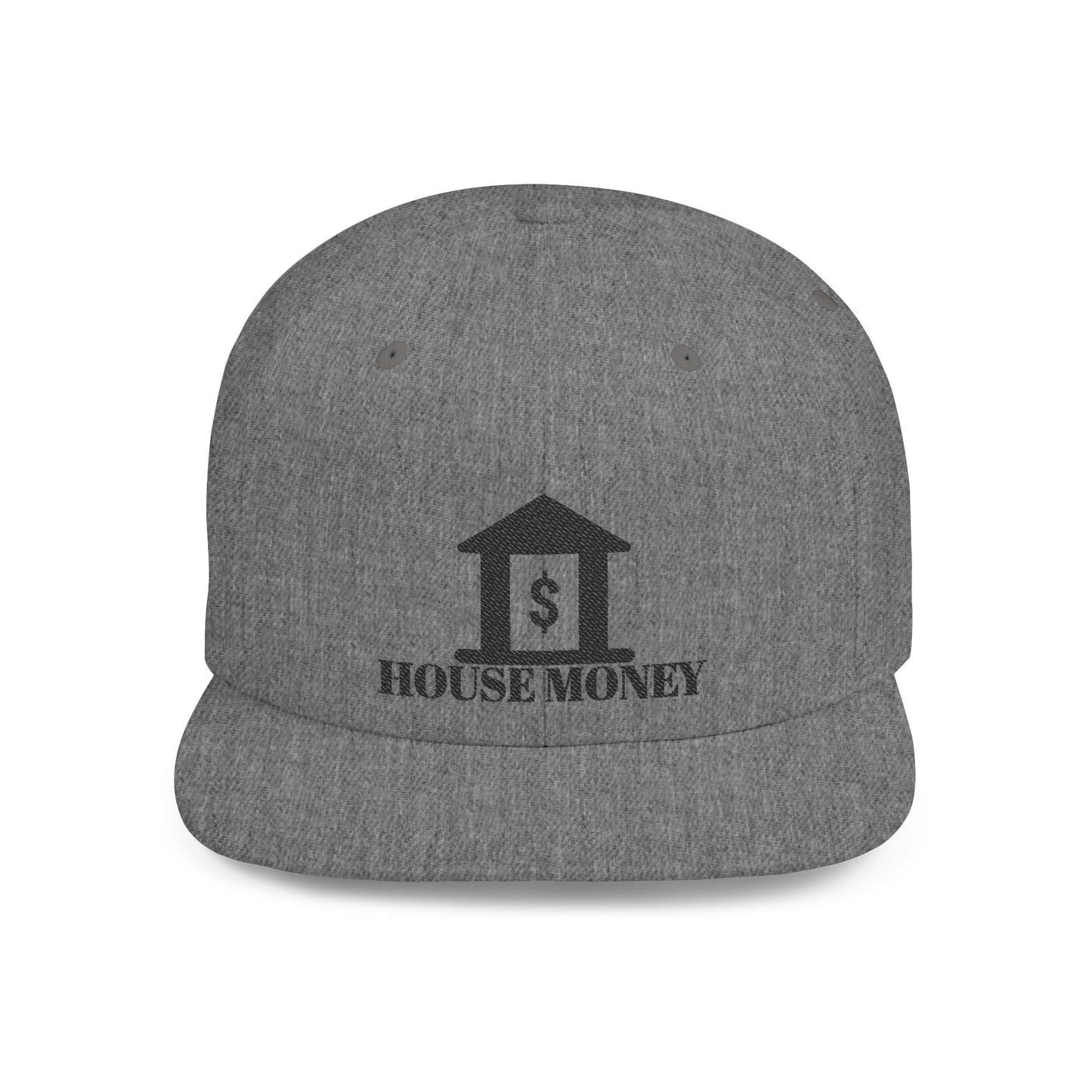 House Money Flat Bill Snapback Hat