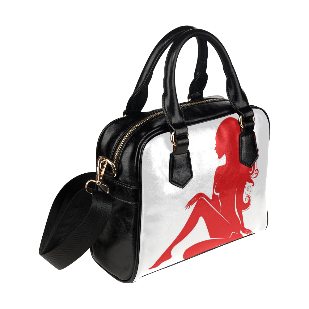 ccd blk/wht/red Shoulder Handbag