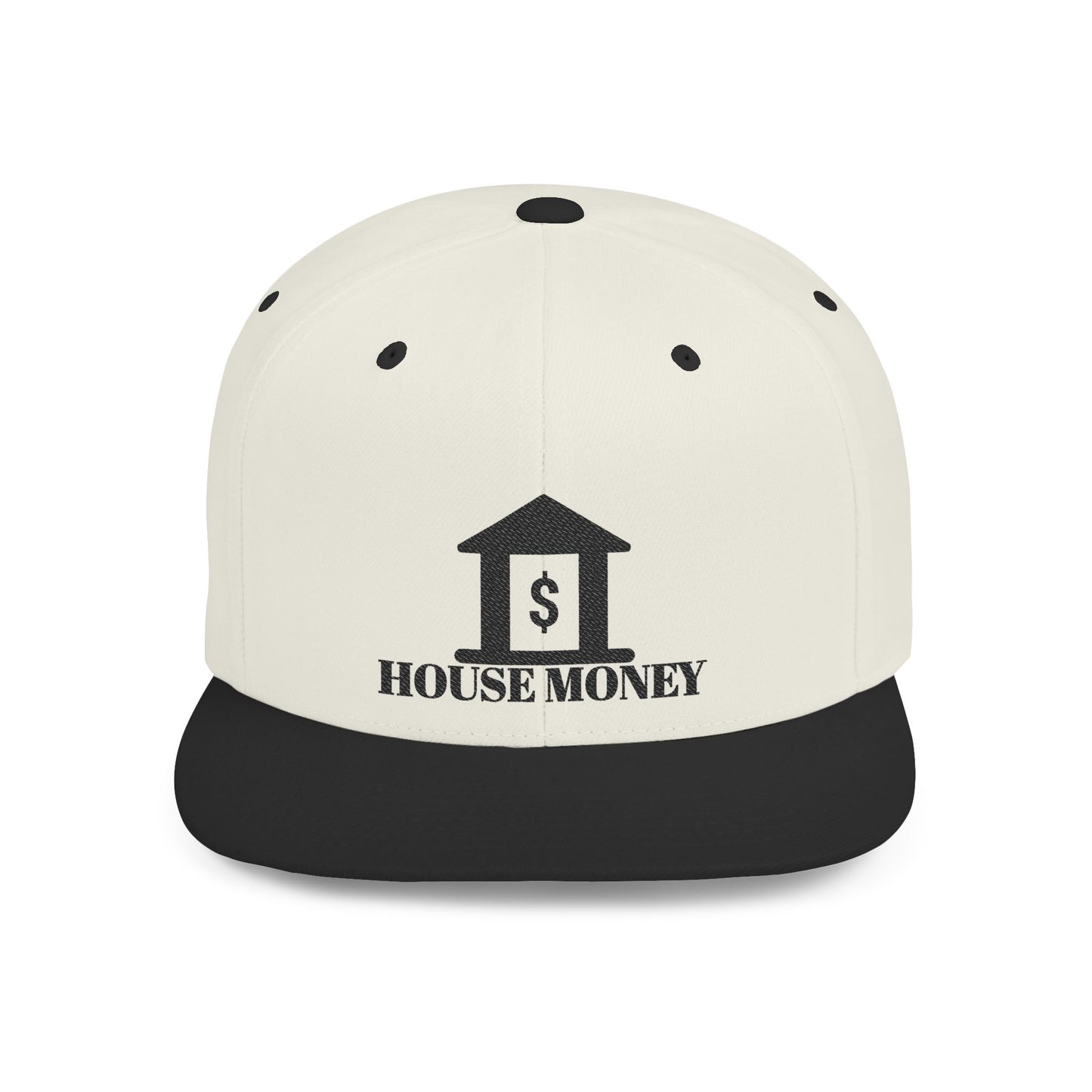 House Money Flat Bill Snapback Hat