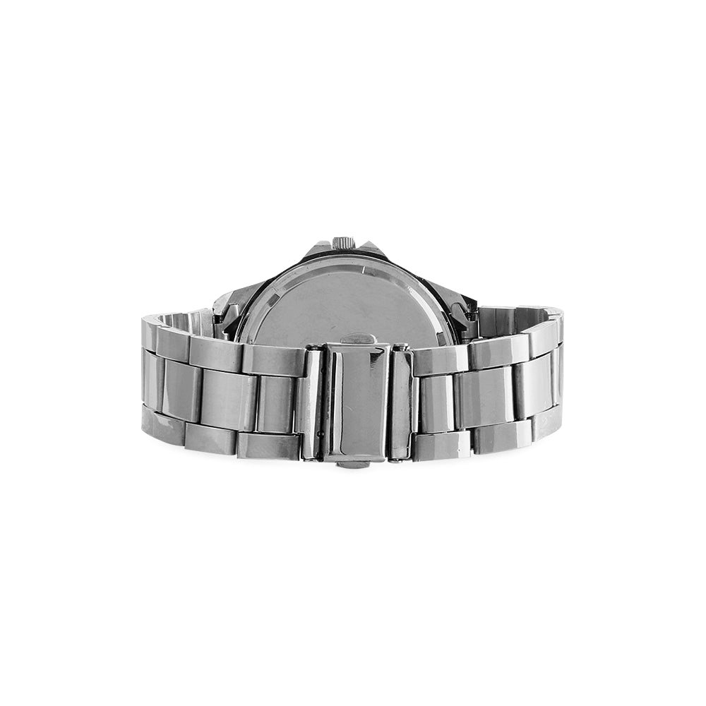 MTP Unisex Stainless-Steel Watch