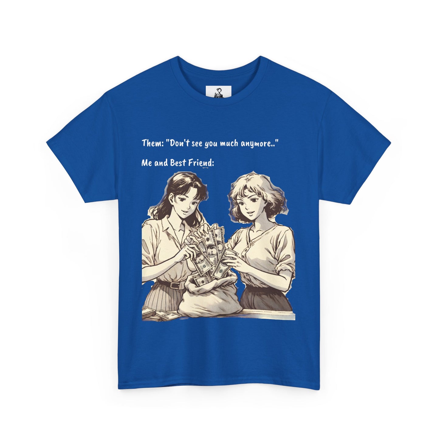 BossChik "Best Friends Win"  Cotton Tee -