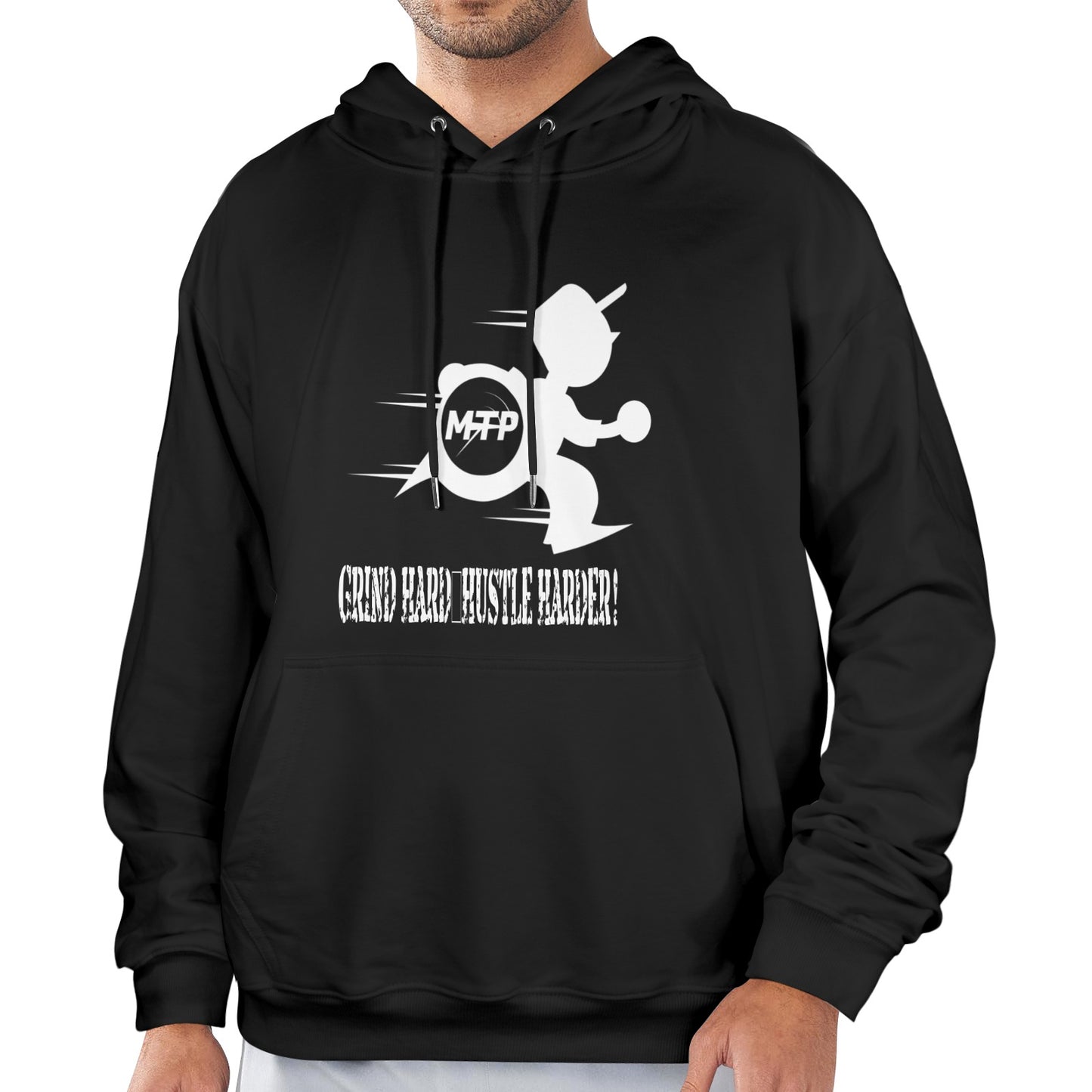 Grind Hard Hustle Harder Hoodie Men's Hoodie