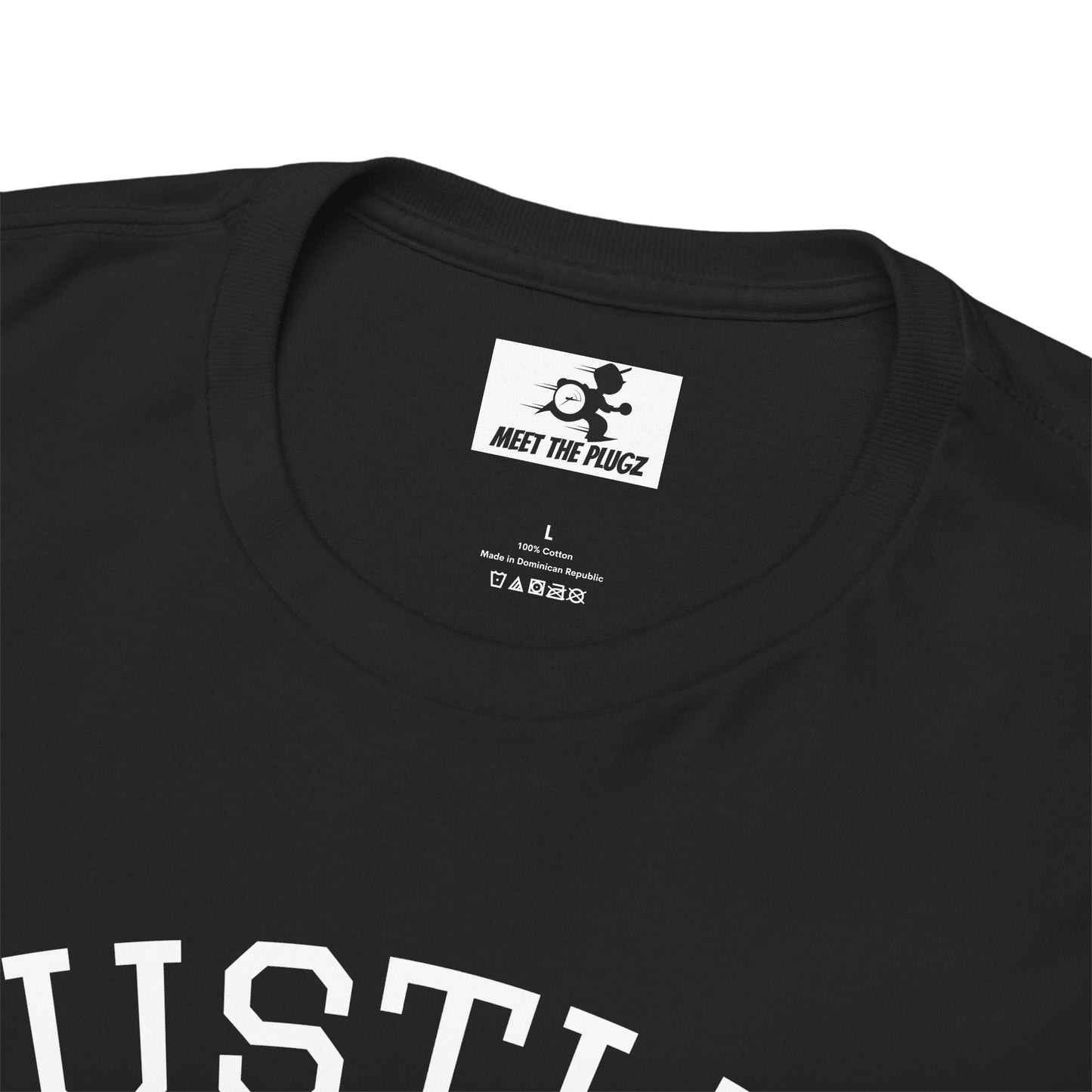 "Born Hustler" Unisex Heavy Cotton Graphic Tee