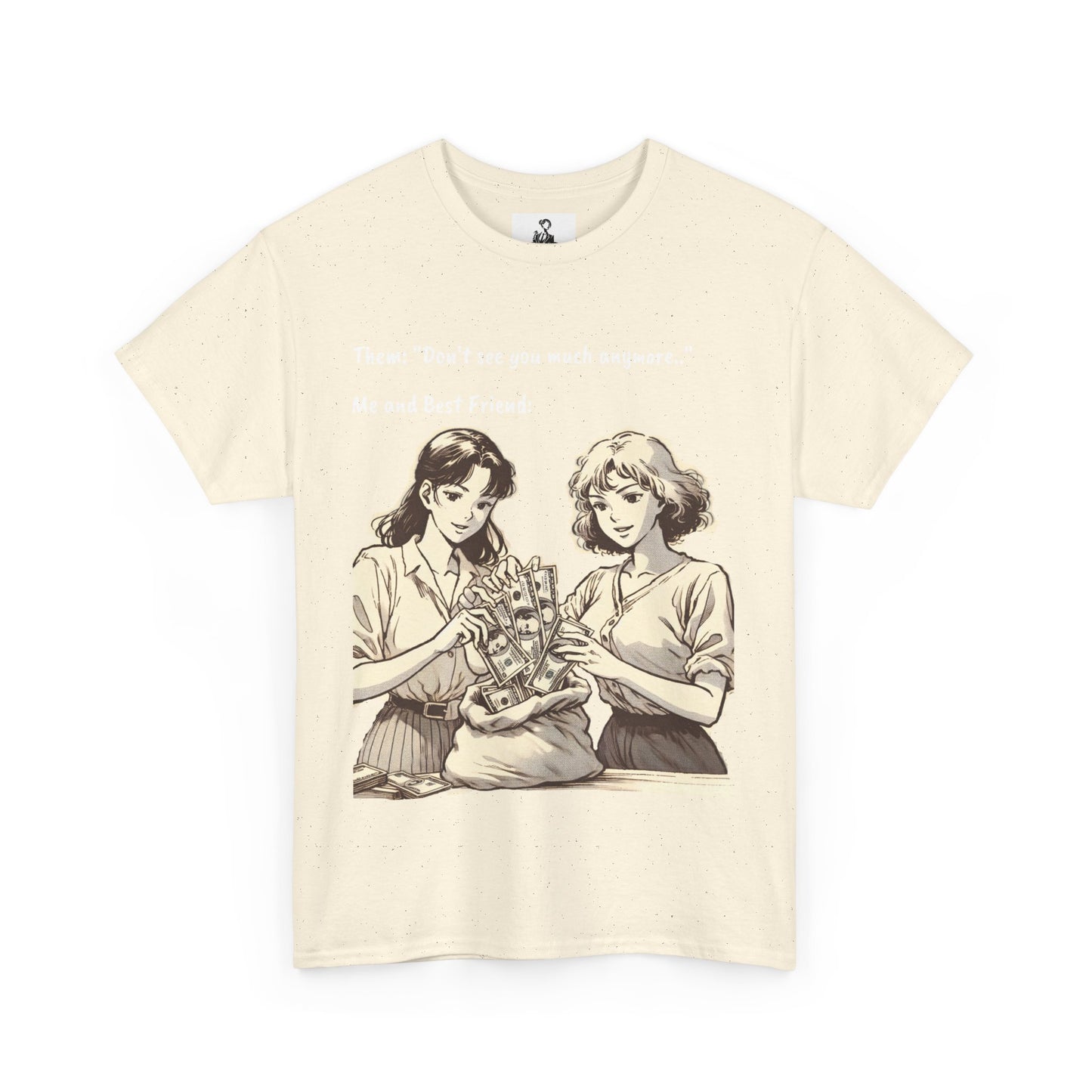 BossChik "Best Friends Win"  Cotton Tee -