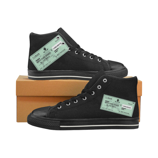 MTP CUT THE CHECK CHUCKS Men’s Classic High Top Canvas Shoes