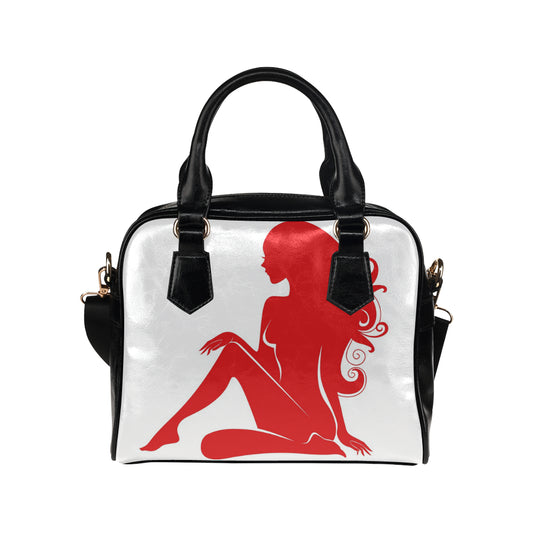 ccd blk/wht/red Shoulder Handbag
