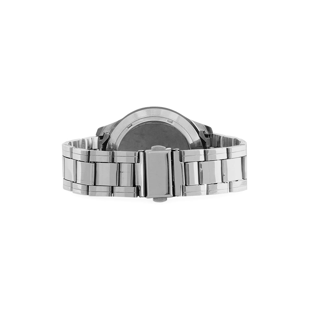 MTP Clockin' Men's Stainless Steel Analog Watch