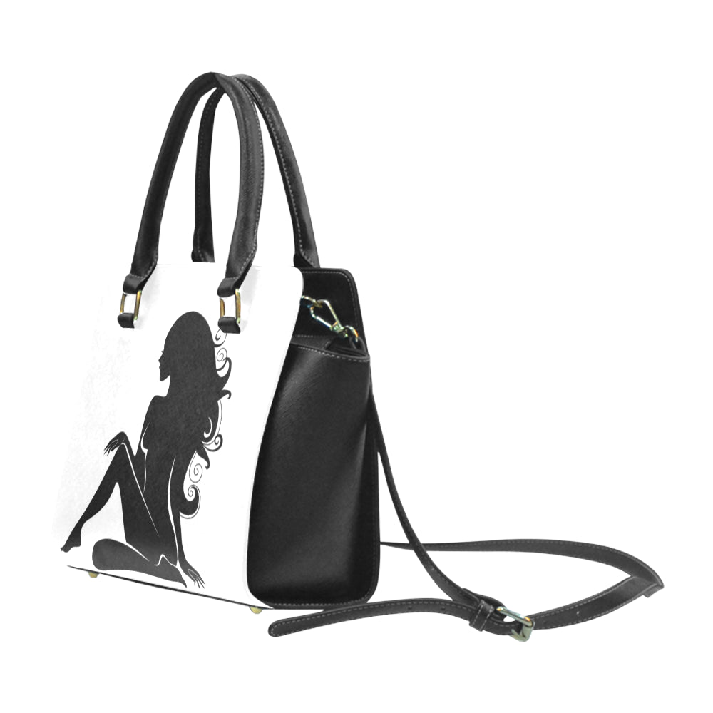 ccd shoulder Rivet Shoulder Handbag