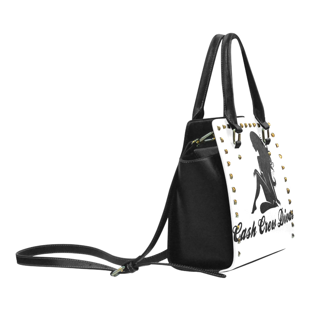 ccd shoulder Rivet Shoulder Handbag