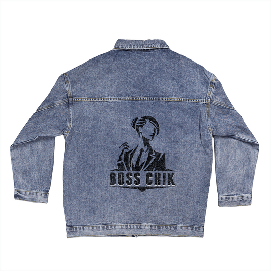 Boss Chik Women's Denim Jean Jacket