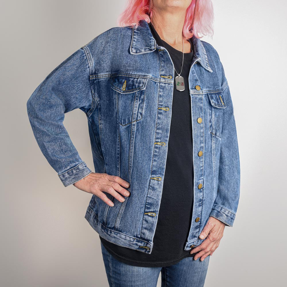 Boss Chik Women's Denim Jean Jacket