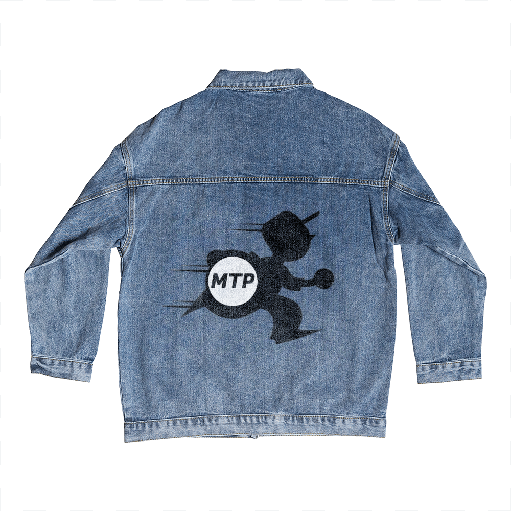 MTP Street Team Men's Denim Jean Jacket