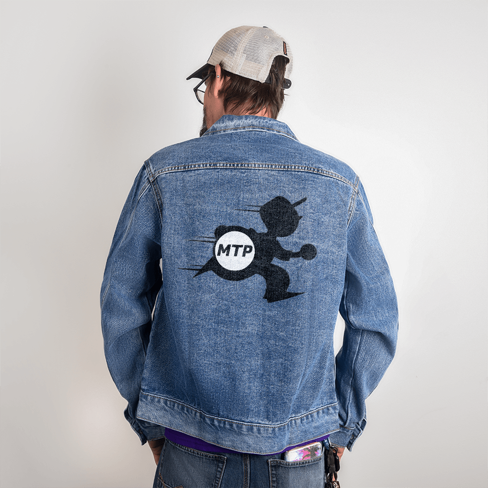 MTP Street Team Men's Denim Jean Jacket